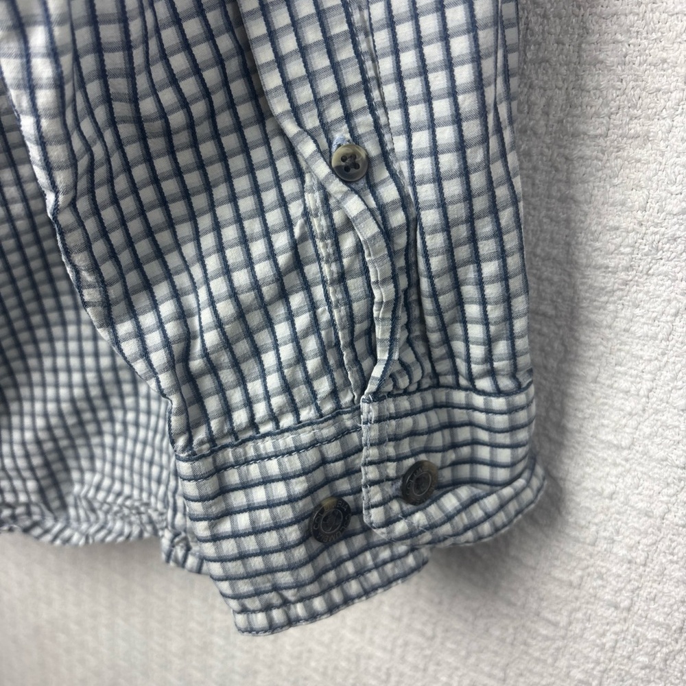 Columbia Men's Black and White Checkered‎ Shirt - Picture 7 of 10